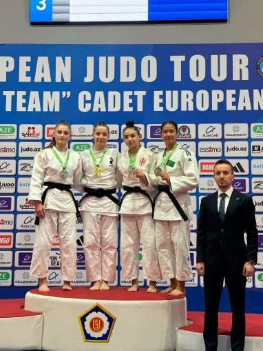 A judoka from Turkmenistan won bronze at the European Cup in Azerbaijan