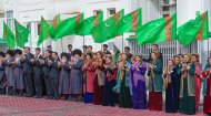 New apartment building opened in Ashgabat