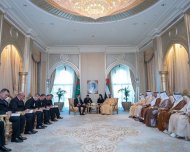 Official visit of President Serdar Berdimuhamedov to the United Arab Emirates