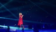 Irem Derijiniň Aşgabatdaky konsertinden fotoreportaž