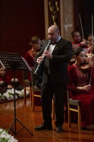 Concert with the participation of the Italian composer and conductor Claudio Vandelli took place in Ashgabat