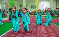 A drawing competition was held in the Ashgabat kindergarten 