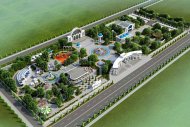 Design project of the Tashkent Park in Ashgabat