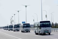 The second part of the Ashgabat-Turkmenabat high-speed highway opened in Turkmenistan