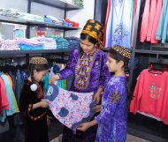 Photoreport: New textile malls opened in Ashgabat