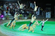 Photo report: Galkynysh equestrian group from Turkmenistan won the King and the people of Bahrain