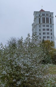 Winter continues in Ashgabat