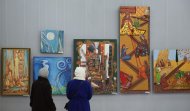 Photoreport from the exhibition of abstract art under the motto 