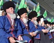 Celebratory horse races took place in Turkmenistan in honor of the 32nd anniversary of independence