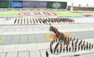 Photos: Military parade in honor of the 30th anniversary of independence of Turkmenistan