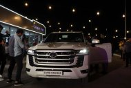 Photoreport: Brand new Toyota Land Cruiser 300 was presented in Ashgabat