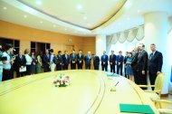 Photo report: European Union foreign-policy chief Federica Mogherini in Turkmenistan