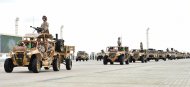 Photos: Military parade in honor of the 30th anniversary of independence of Turkmenistan