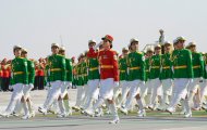 Parade in honor of the 31st anniversary of the independence of Turkmenistan was held in Turkmenistan