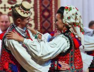 «Watan» kinokonsert merkezinde Rumyniýanyň «Transilwaniýa» folklor toparynyň konserti geçirildi