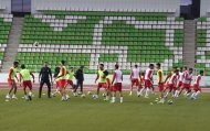 Turkmenistan - Iran. Photoreport from the pre-match press conference