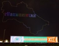 Photos of the festive concert and fireworks in honor of the Independence of Turkmenistan