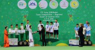 Ashgabat hosted the closing ceremony of the tennis championship among children under 12