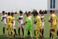 Photoreport: The match between the children's teams of Ashgabat and Mary in Geokcha