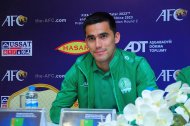 Photo report: Press conference of the national teams of Turkmenistan and Sri Lanka before the qualifying match of the World Cup 2022