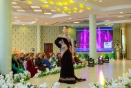 A show of women's clothing from leading national designers took place at the Ashgabat Fashion House