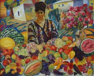 Personal exhibition of paintings by Annadurdy Almammedov opens in Ashgabat