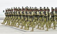 Photos: Military parade in honor of the 30th anniversary of independence of Turkmenistan