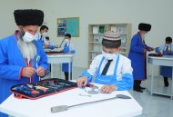 Photoreport from the opening of secondary school № 45 in Akhal velayat