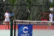 Fotoreportaž: 12 ýaşa çenli çagalaryň arasynda geçirilýän Merkezi Aziýanyň tennis çempionaty