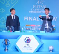 Photo story: A draw ceremony for the 2020 Asian Futsal Championship was held in Ashgabat