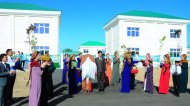 Photoreport from the opening ceremony of a new residential complex in Ashgabat