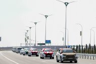  Aşgabat-Türkmenabat ýokary tizlikli awtobanyň ikinji bölegi açyldy