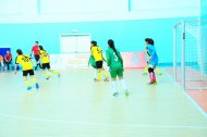 Photo report: Teams from Ashgabat and Ahal played in the final of the Futsal Cup of Turkmenistan among women's teams