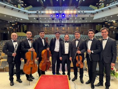 Turkmen musicians and conductor performed in Ufa as part of combined orchestras