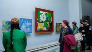 Photo report: Teacher-artists presented their works at an exhibition in Ashgabat