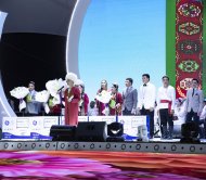 Ashgabat hosted the final round of the TV contest Ýaňlan, Diýarym!