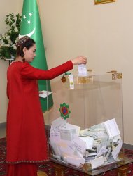 Parliamentary elections held in Turkmenistan