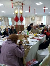 Photo report: New Year's Eve party for elderly people in Ashgabat