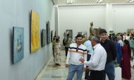 Personal exhibition of works by artists Yarmammedovs in Ashgabat