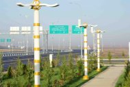 The second part of the Ashgabat-Turkmenabat high-speed highway opened in Turkmenistan