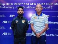 Photo report: Press conference of the national teams of Turkmenistan and Sri Lanka before the qualifying match of the World Cup 2022