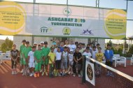 Fotoreportaž: Aşgabatda halkara tennis ýaryşynyň açylyş dabarasy boldy