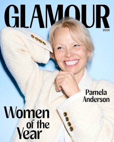 Pamela Anderson, Glamour dergisi tarafından 