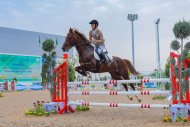 Show jumping competitions were held in Ashgabat