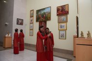 An exhibition of children's drawings was held in Ashgabat