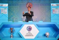 Photo story: A draw ceremony for the 2020 Asian Futsal Championship was held in Ashgabat