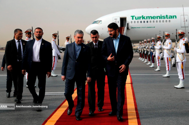 Gurbanguly Berdimuhamedov's working visit to the Islamic Republic of Iran begins