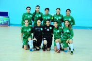 Photo report: Teams from Ashgabat and Ahal played in the final of the Futsal Cup of Turkmenistan among women's teams