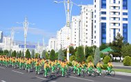 Photo report: A massive bike ride in honor of World Bicycle Day took place in Ashgabat