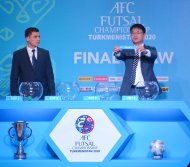 Photo story: A draw ceremony for the 2020 Asian Futsal Championship was held in Ashgabat